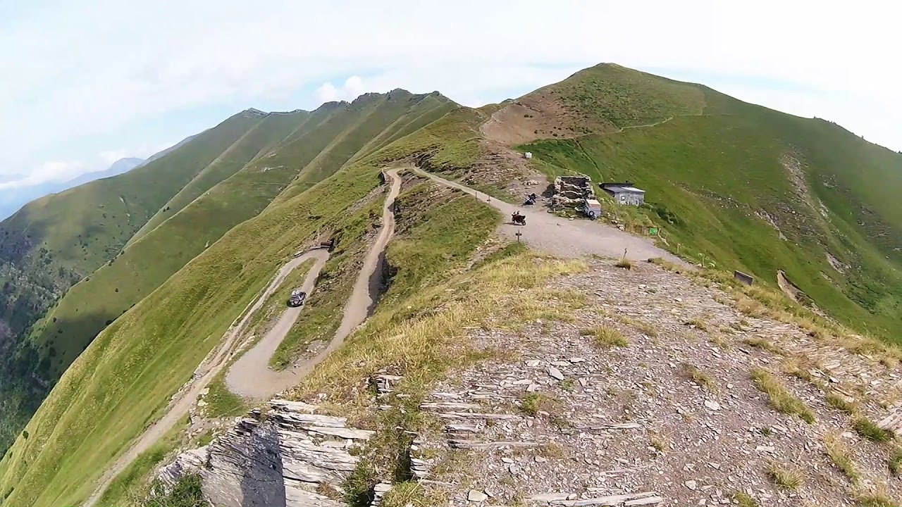 due Transalp 650 sulla Via del Sale