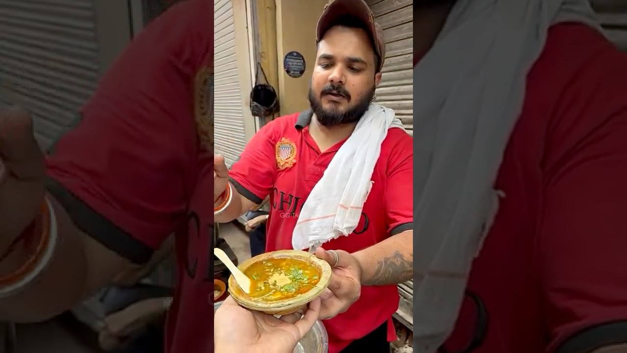Delhi 6 ka special breakfast at just ₹40 🥵😱 #trending #shorts #viral