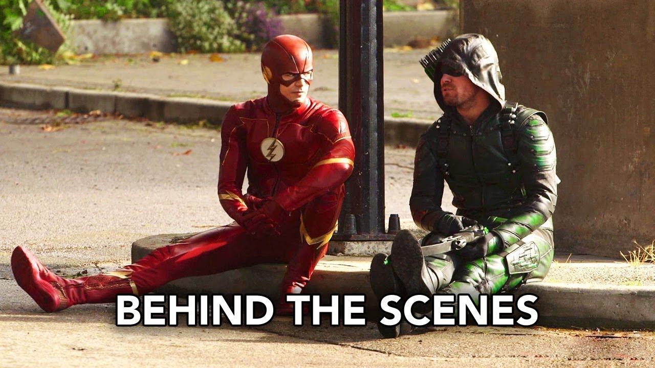 DCTV Crisis on Earth-X Crossover Behind the Scenes #2 - Flash, Arrow, Supergirl, DC's Legends (HD)