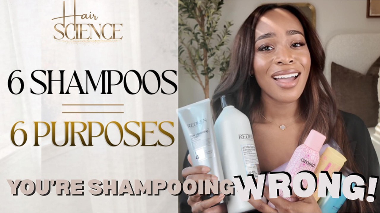 STOP Using Shampoo for Your Hair Type! 6 Types Pros Use (GIVEAWAY inside)!