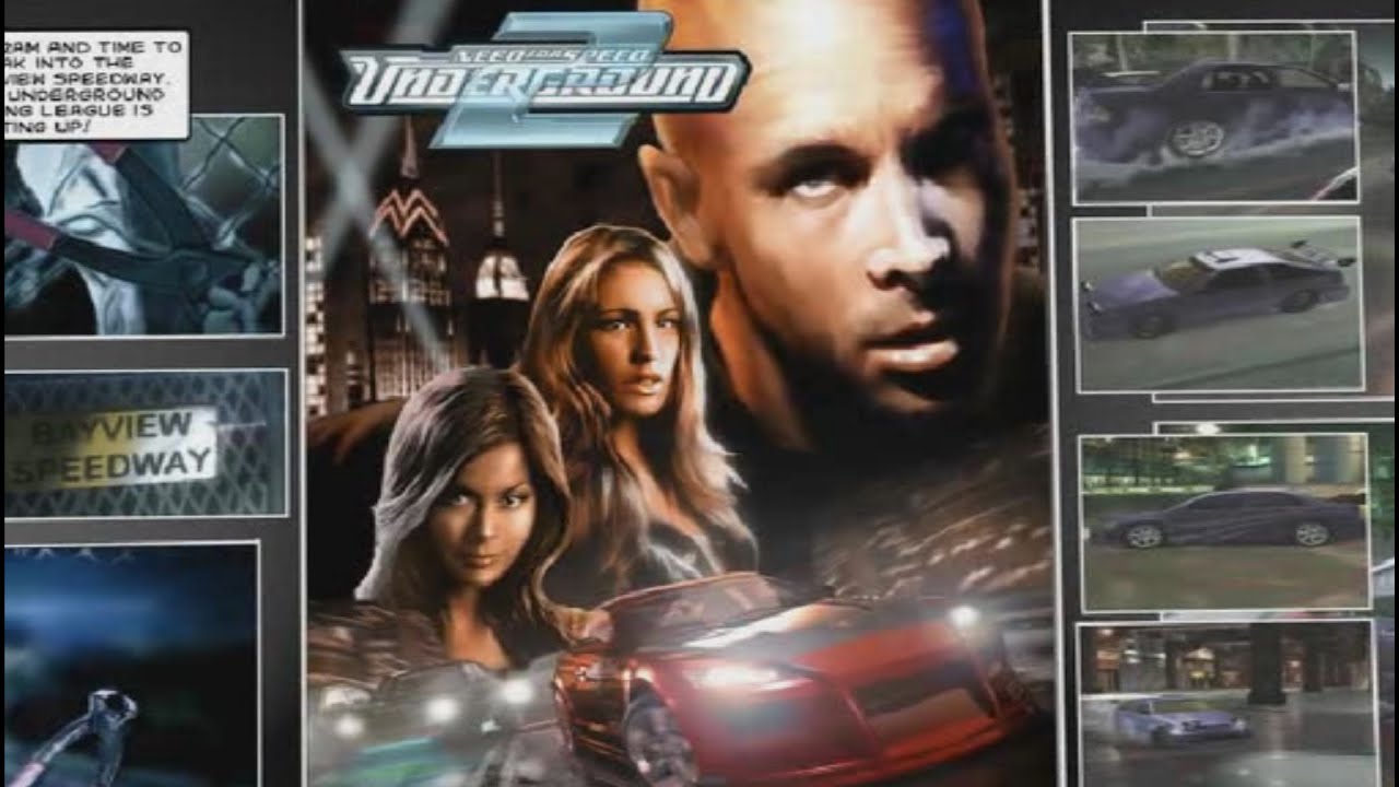 Need for Speed Underground 2 (2004) - Full Story - All Cutscenes [HD]