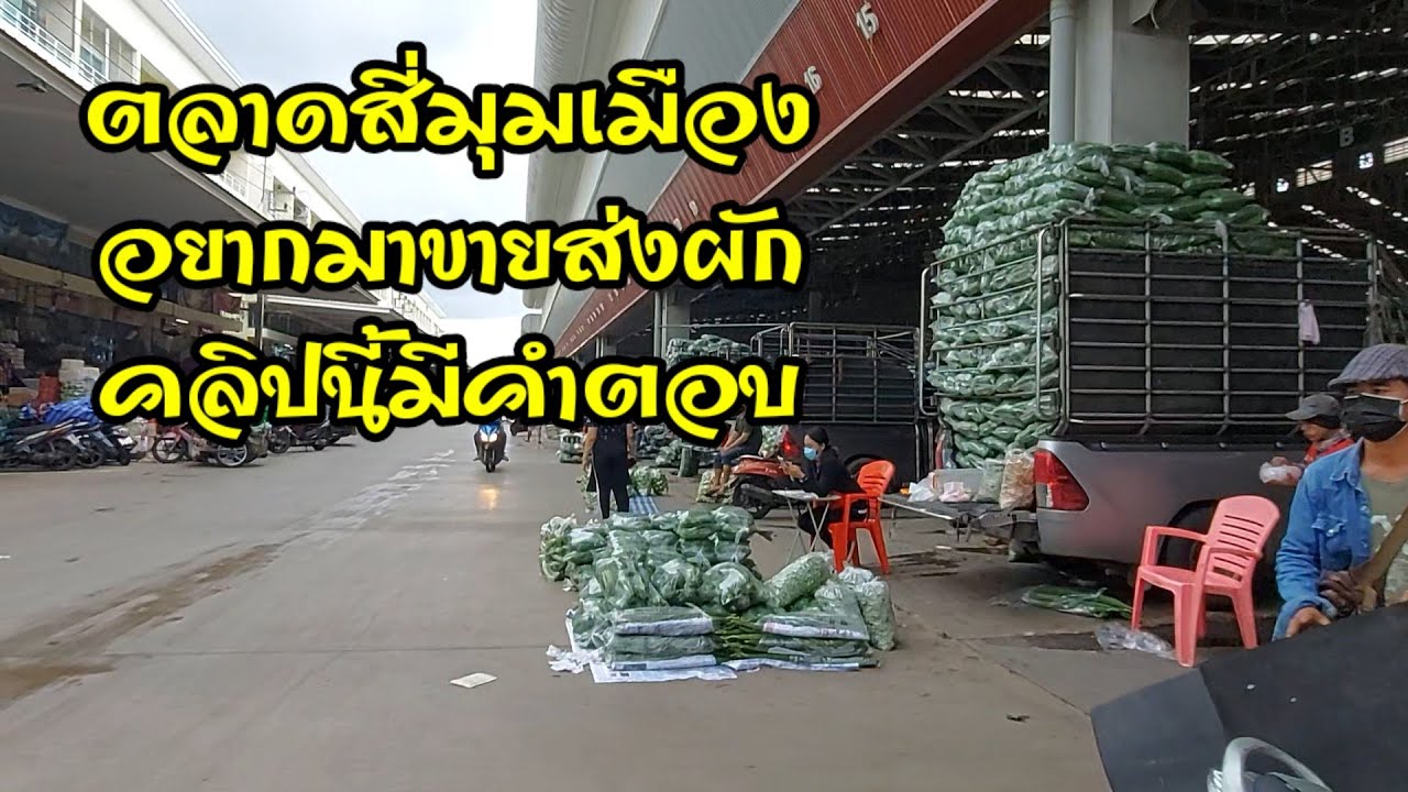 อยากมาขายส่งผักที่ #ตลาดสี่มุมเมือง มีขั้นตอนยังไงชมคลิปนี้รู้ลยค่ะ
