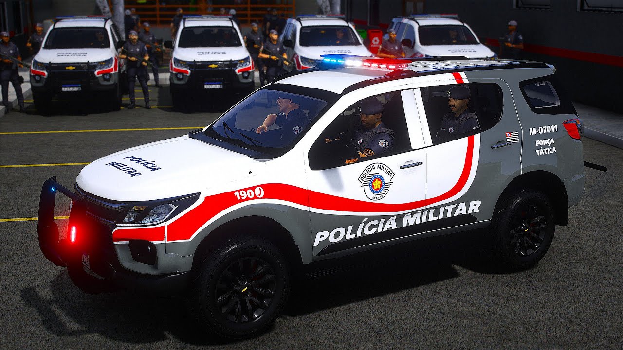 PERSEGUIÇÃO DA FORÇA TÁTICA | NOVAS VIATURAS PMSP | GTA 5 POLICIAL