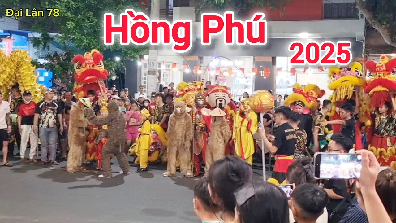 Múa lân Trung Thu : Lân HỒNG PHÚ múa Lân Tại Nhà Hàng PHÚ ANH -Tuy hòa- Đaklak