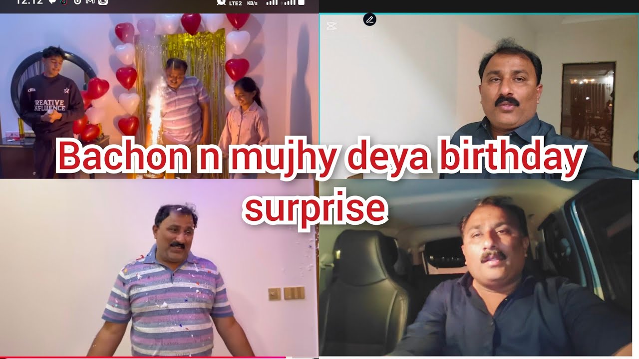 Bachon n mujhy dya birthday surprise 🫢/sbhi ka thank you birthday wish karnin ka/mustafa sajid vlogs
