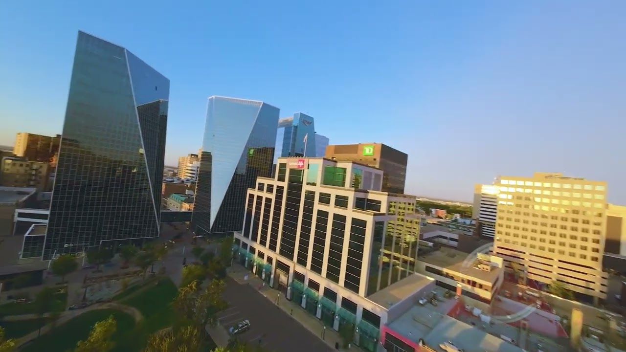 City Of Regina Professional Drone Footage - 4K