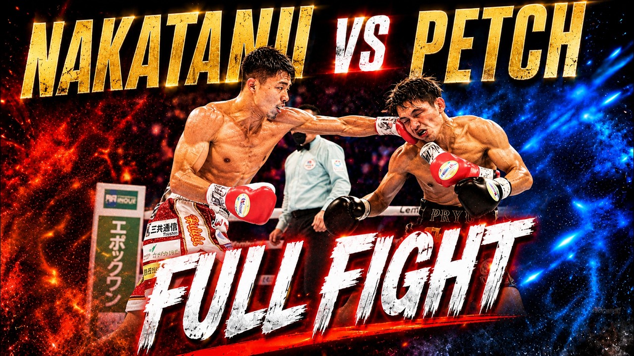 Junto Nakartani 🇯🇵 vs Petch SorChitpattana 🇹🇭 中谷潤人 vs ペッチ･ソー･チットパッタナ 現地映像 WBC世界バンタム級タイトルマッチ