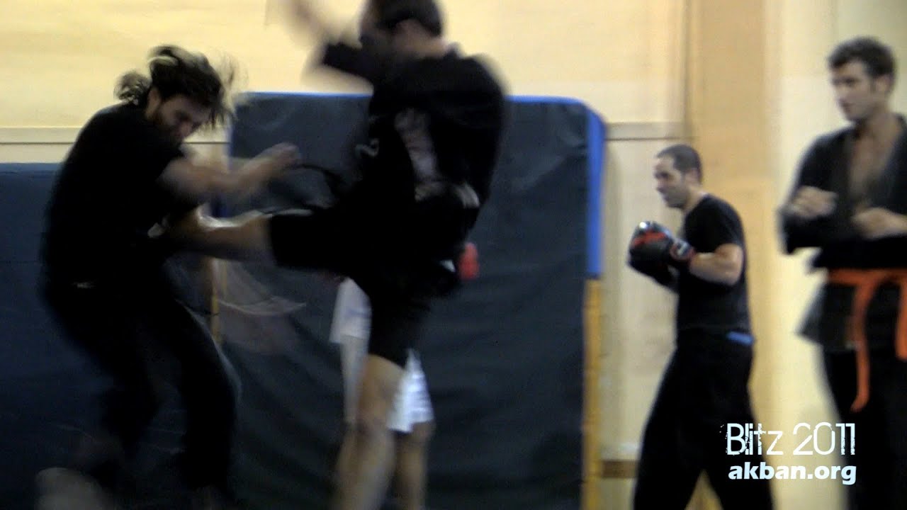 Ninjutsu sparring in AKBAN