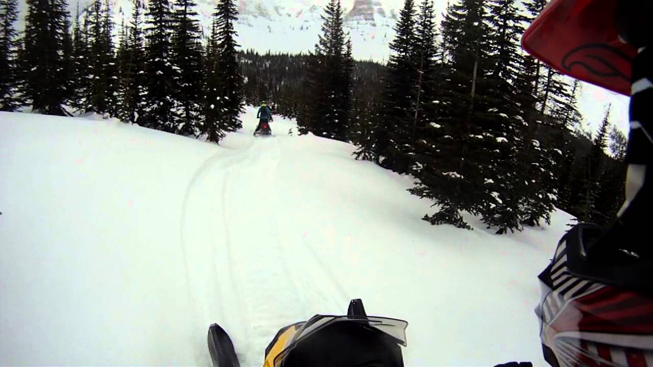 2013 Skidoo Summit X Mountain Trail Riding