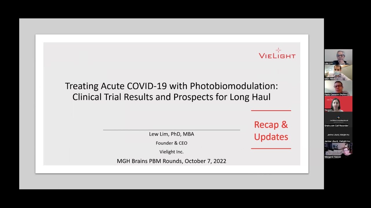 Long COVID: Acute phase treated with Photobiomodulation, and Implications for Neuro and Long-COVID