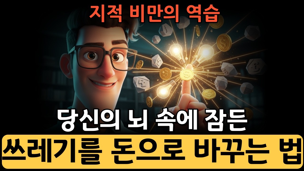 당신의 뇌 속에 잠든 쓰레기를 돈으로 바꾸는 법