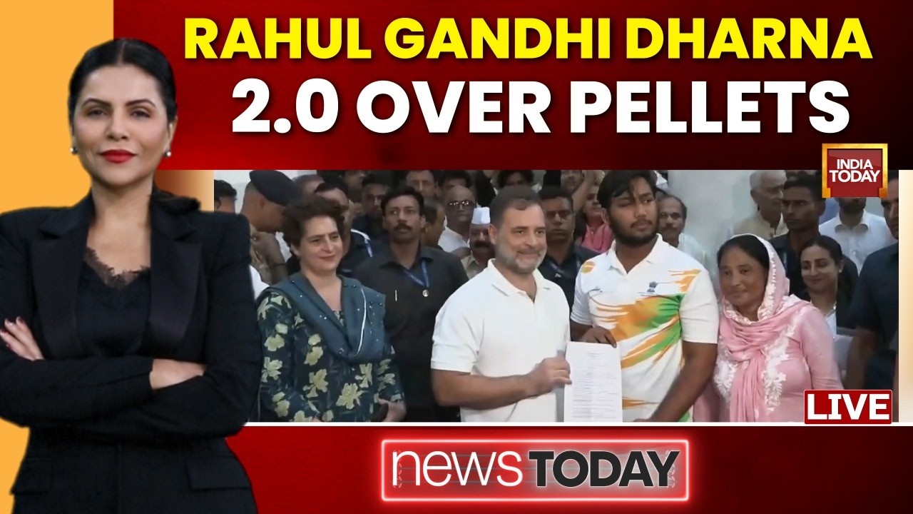 LIVE: Rahul Gandhi's Dharna Politics | Publicity Stunt For Fight For Justice?|BJP vs Cong| NewsToday