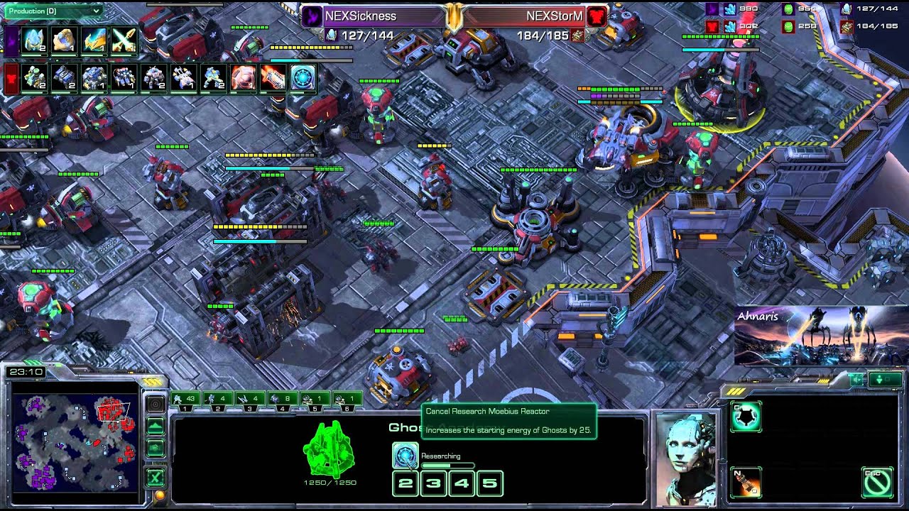 [HD] TvP NEXSickness v NEXStorM Starcraft 2