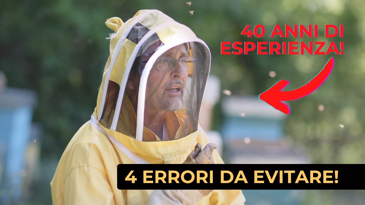 Apicoltura per Principianti: Svelati i 4 Errori Comuni che Puoi EVITARTI!