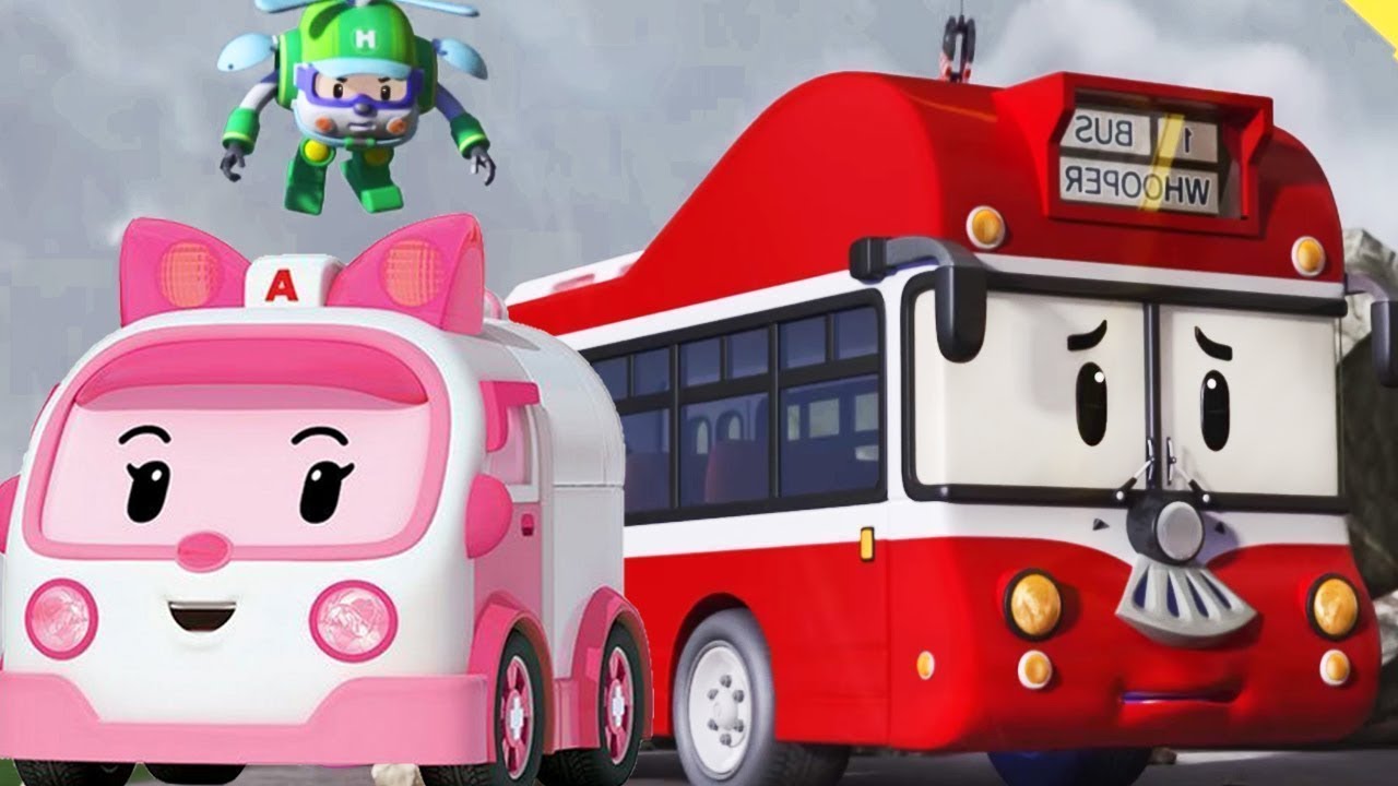 Taksu ve Posti'nin yeni arkadaşı Whooper! Seçkin bölümleri izle!│Robocar POLI çizgi film