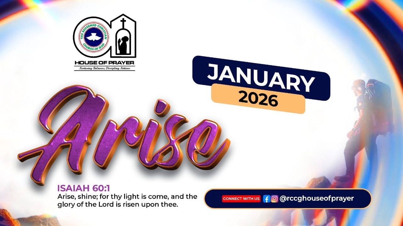 Bible Study || Arise || RCCG House Of Prayer || January 13th 2026