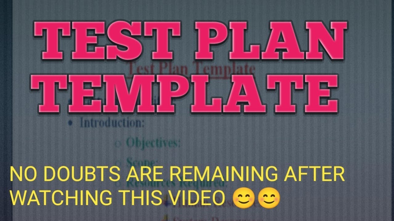 How to create aTest Plan | Complete Guide | Test Plan in Software Testing | No need to go anywhere