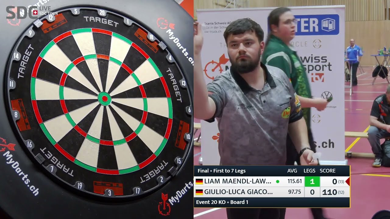 Liam Maendl-Lawrance vs Giulio-Luca Giacone Highlights / SDC Tour 20 Final 2025