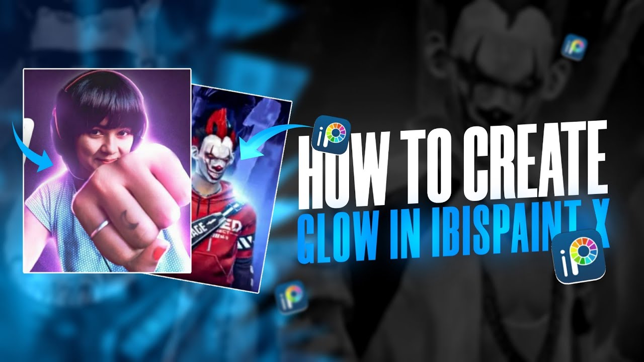 HOW TO CREATE GLOW IN IBISPAINT X ( IBISPAINT X TUTORIAL ) | CREATE AMAZINGING GLOW ON ANDROID |