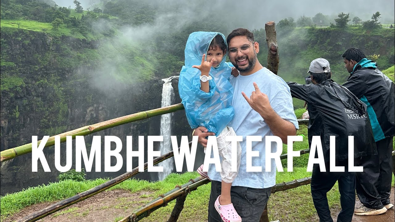 Kumbhe Waterfall: The Beautiful But Deadly Hidden Dangers😱 #monsoon 