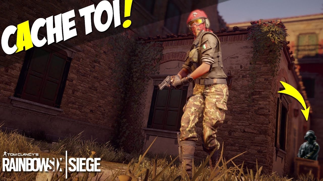 CACHE CACHE SUR LA NOUVELLE MAP ! - Rainbow Six Siege