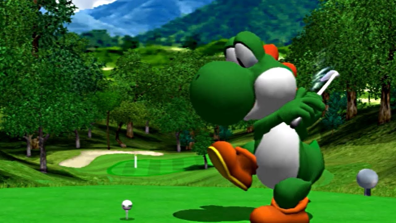 Mario Golf: Toadstool Tour - Yoshi Gameplay on Dolphin Emulator (1080p50 / Wide-screen)