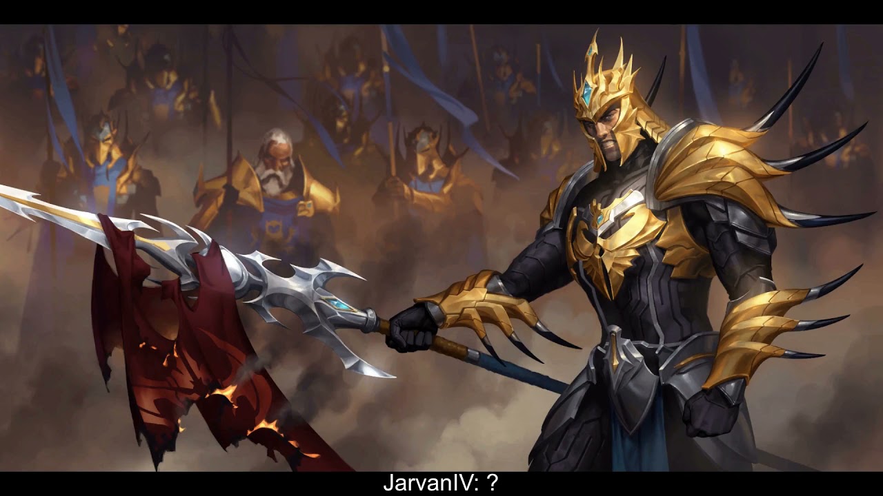 Runeterra Türkçe Seslendirme: Jarvan IV'ün ve Jarvan IV'e Söylenen Tüm Replikler