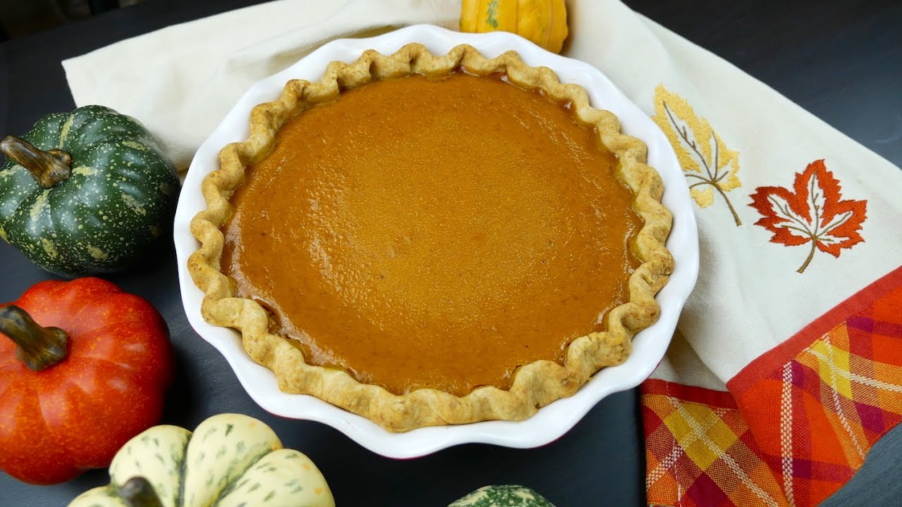 Pie de Calabaza / Pumpkin Pie - ¡Delicioso y Fácil! - Mi Cocina Rápida