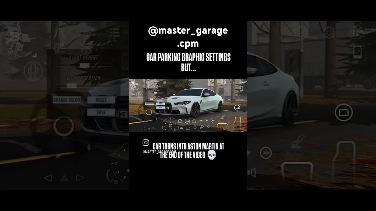 CAR PARKING HD GRAPHİCS SETTINGS 🌟 #automobile #update #games #tutorial #news #car #carparking #bmw