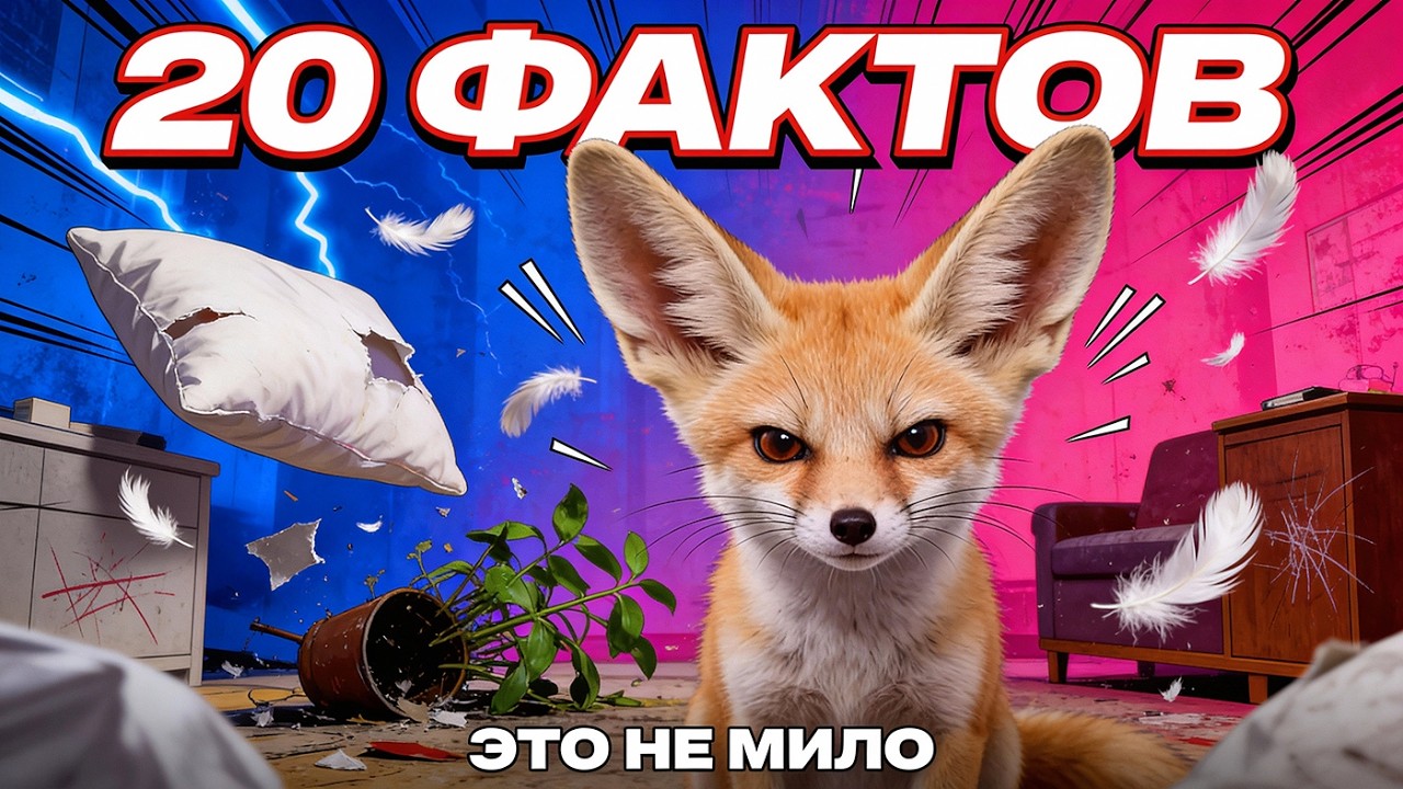 20 фактов о лисицах ФЕНЕКАХ, если захочется завести.