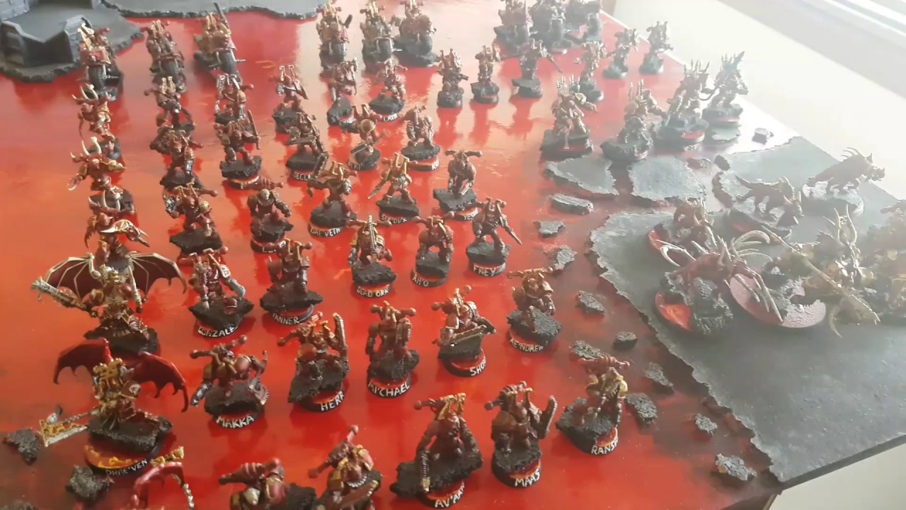 Battle Report - 1850pts  - World Eaters VS Tau Hard Mode