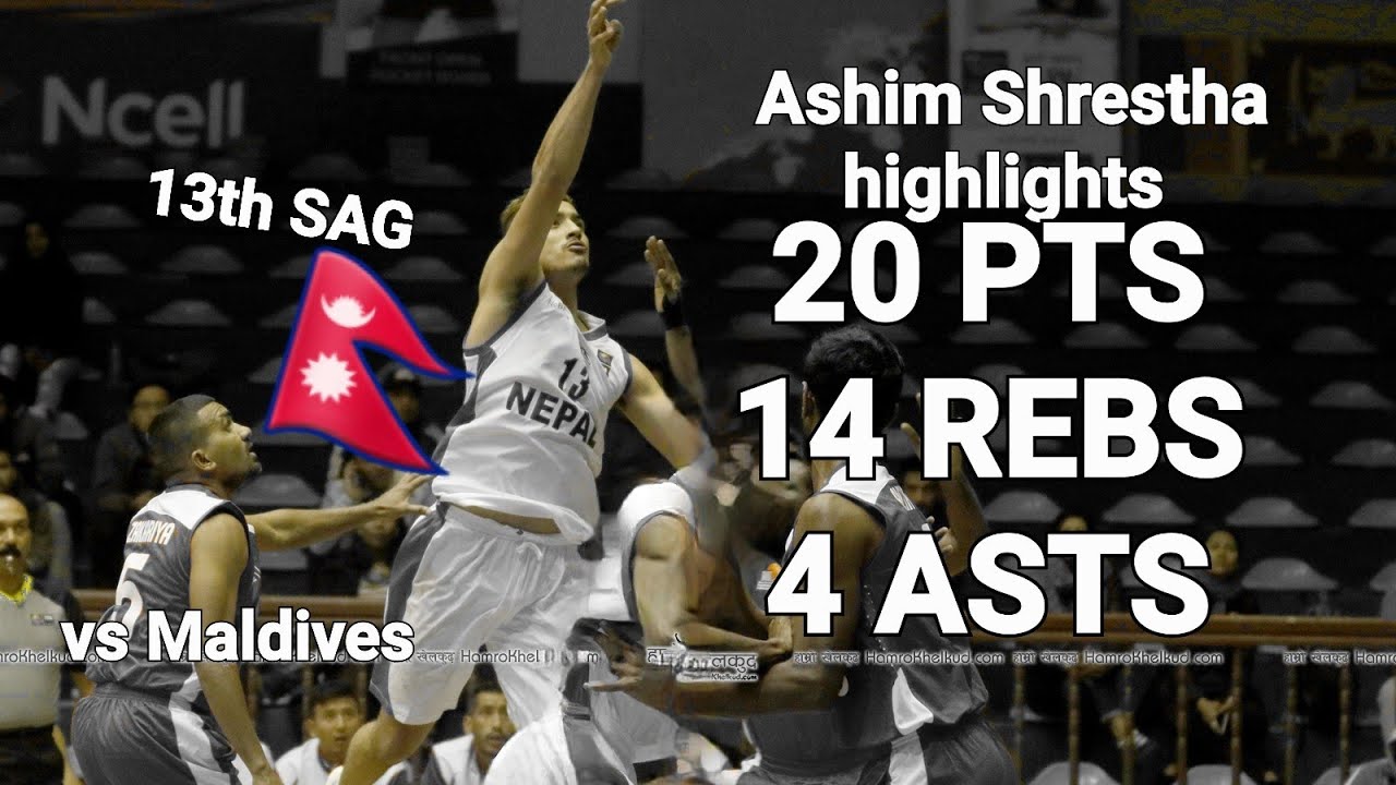 Nepal vs Maldives Basketball Highlights 13th South Asian Games