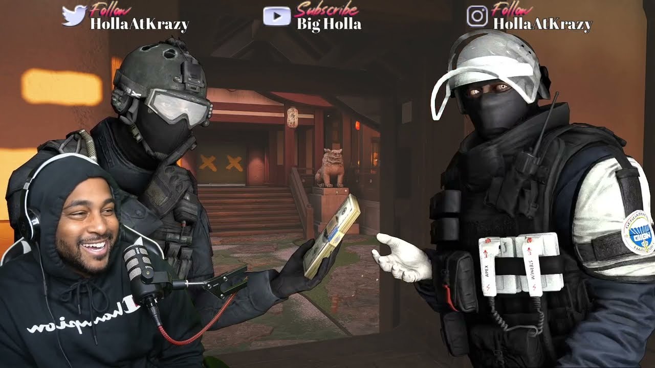 Splinter Cell?? lol | SAM FISHER BODIES PAID ACTORS | Rainbow Six Siege ( TheRussianBadger )