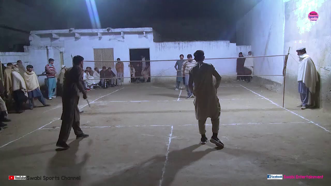Samad Kaala VS Jan Alam Maneri badminton match at Sherdad khel Swabi, 18-1-2021, match 25