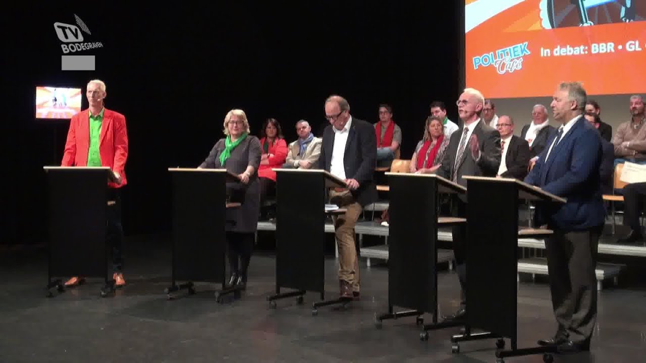 Het grote lijstrekkers einddebat Bodegraven-Reeuwijk 2018