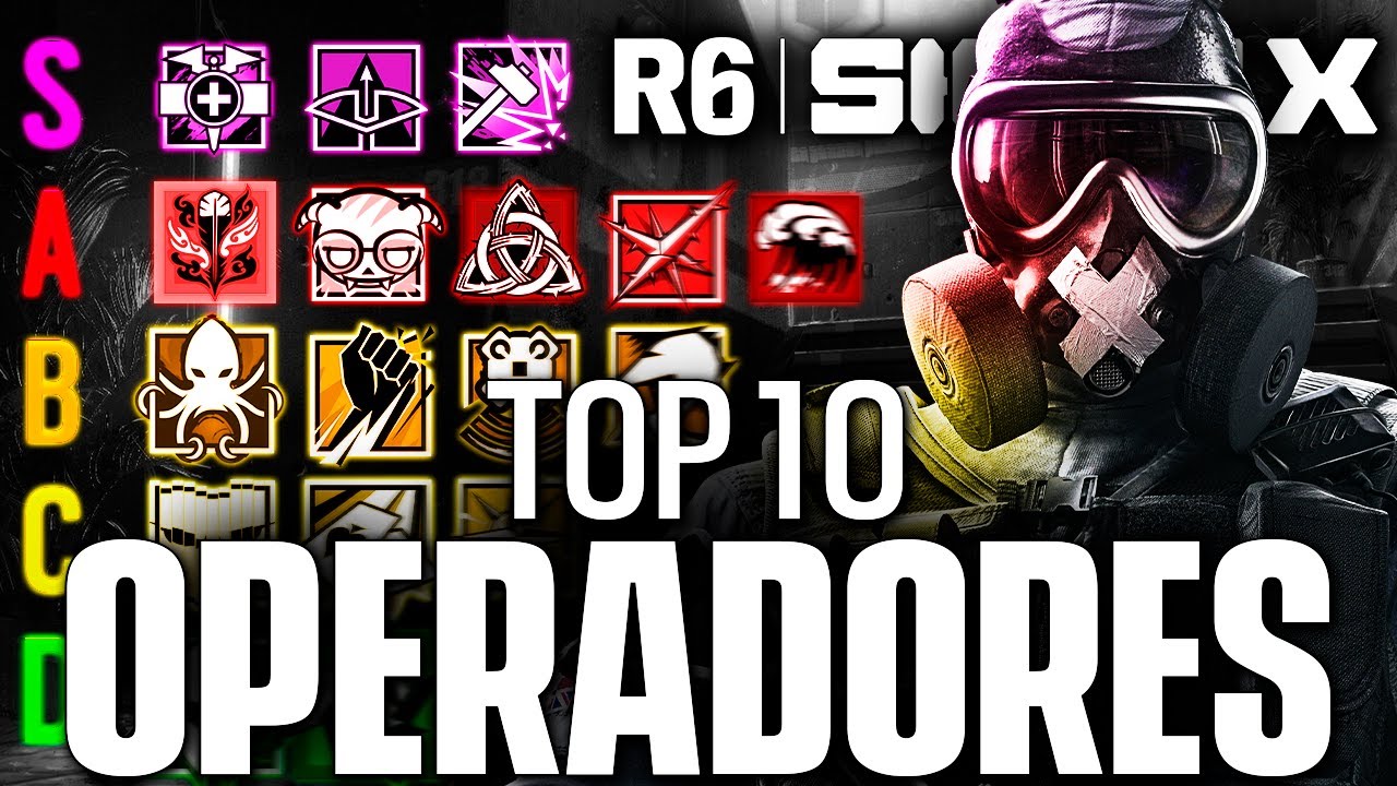 TOP 10 MEJORES OPERADORES de RAINBOW SIX SIEGE X