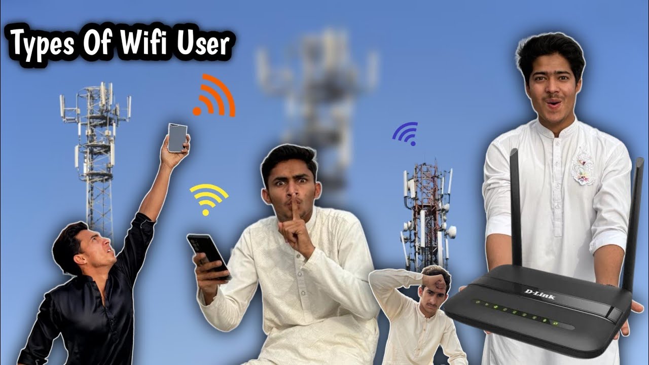 Types Of Wifi Users | Nasir Shahid