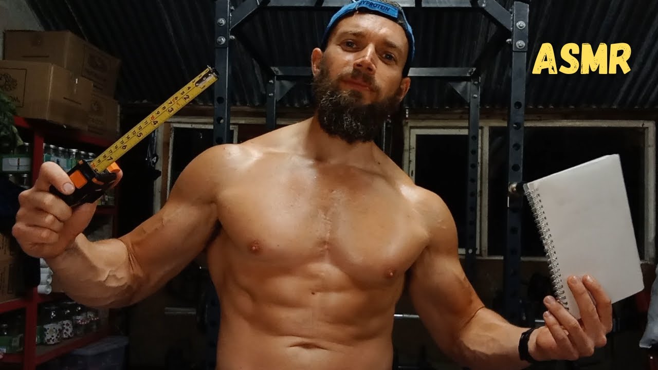 ASMR Gym Bro Measures Your Body 💪 | ASMR Roleplay
