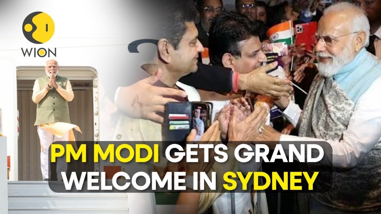 PM Modi in Australia LIVE: Indian PM Modi meets Indian diaspora in mega event | WION Live