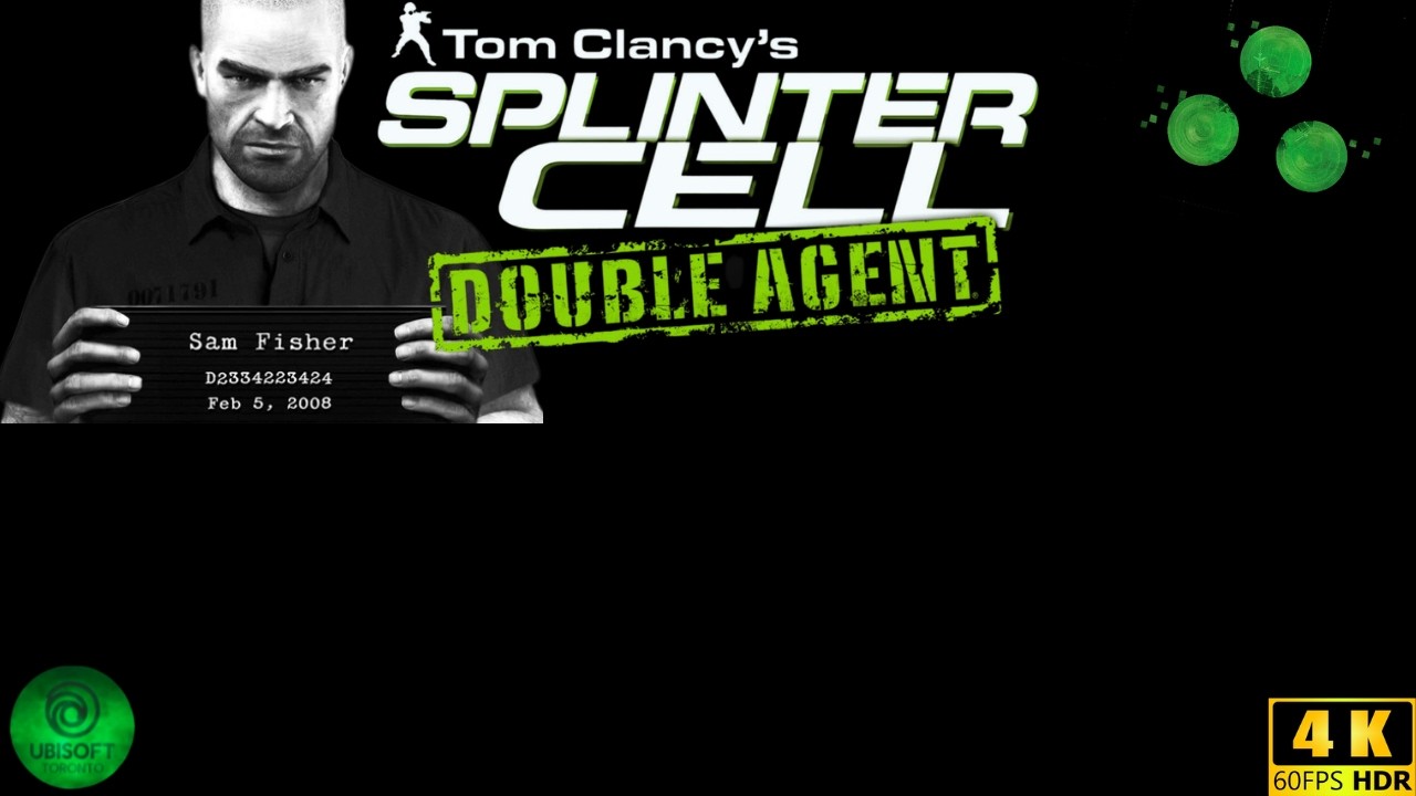 Tom Clancy's Splinter Cell: Double Agent - Trailer Stile Anni 1980 - 4K 60 FPS