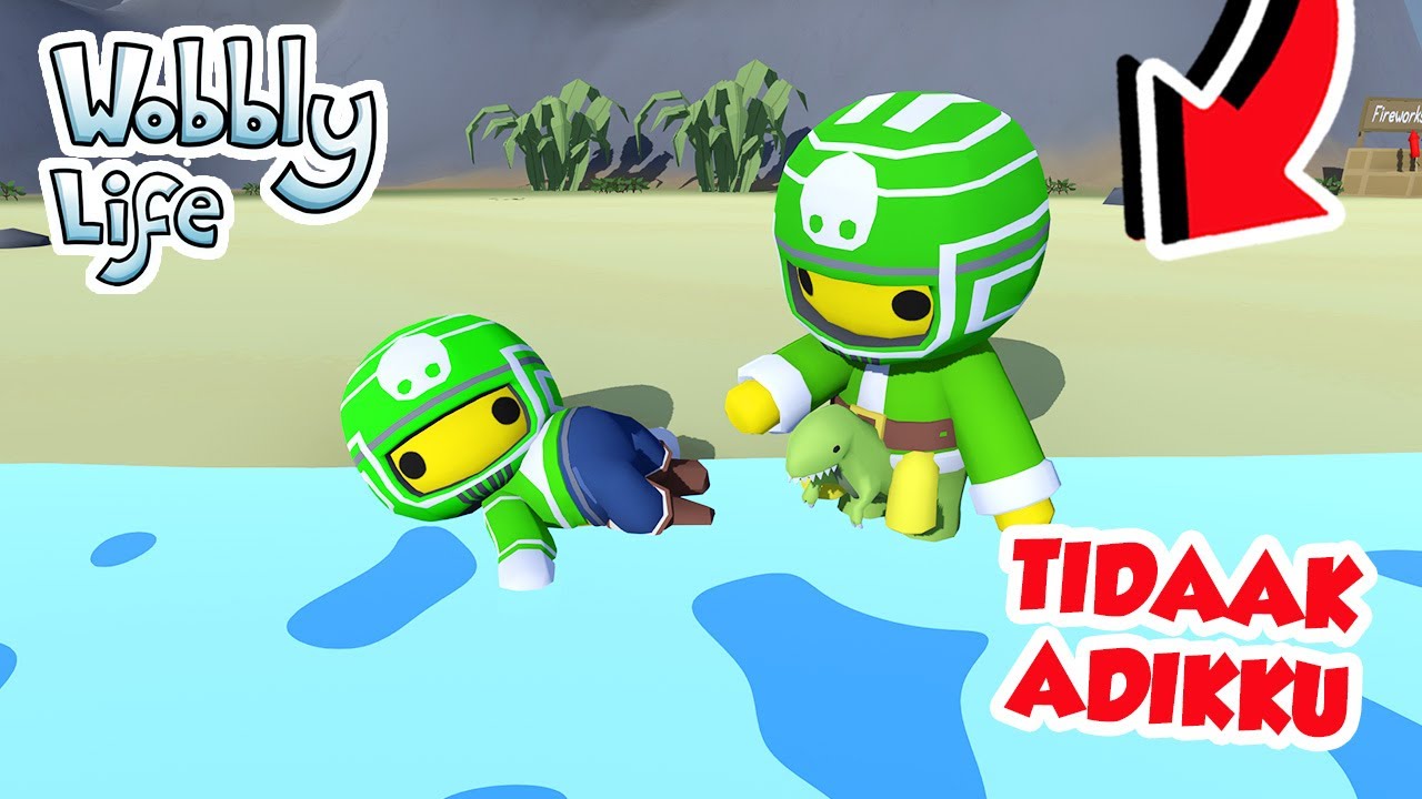 DRAMA KOCAK DUO OJOL CAMPING BERUJUNG BENCANA DI WOBBLY LIFE!!!