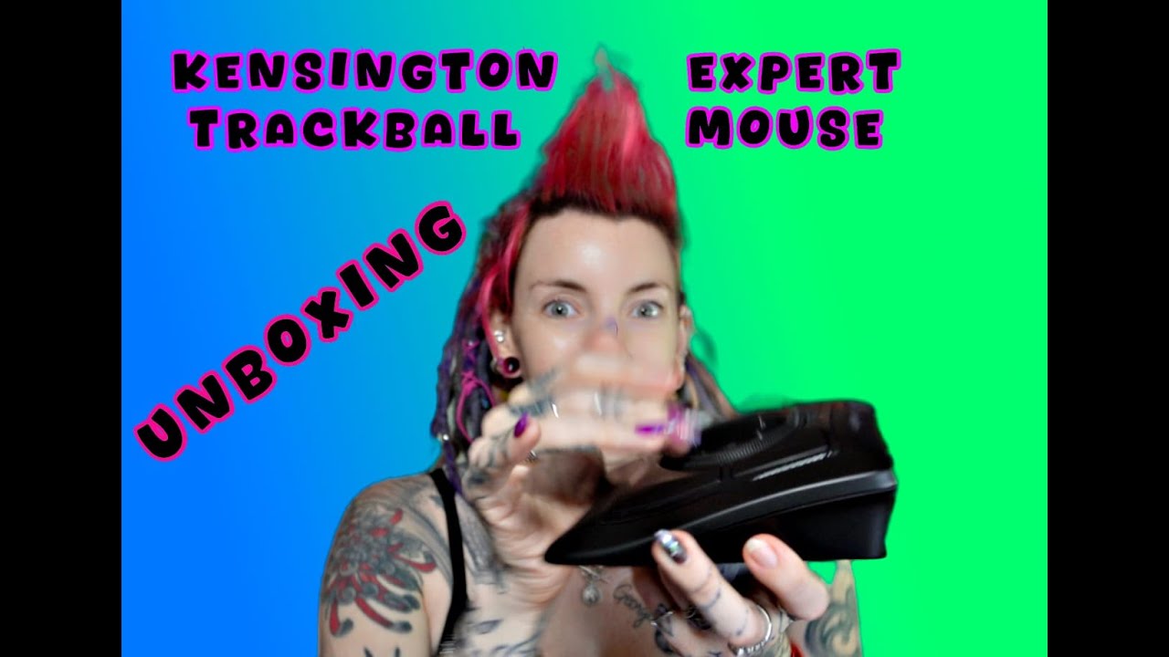 Kensington expert wireless trackball mouse Unboxing (Vlog week 24)