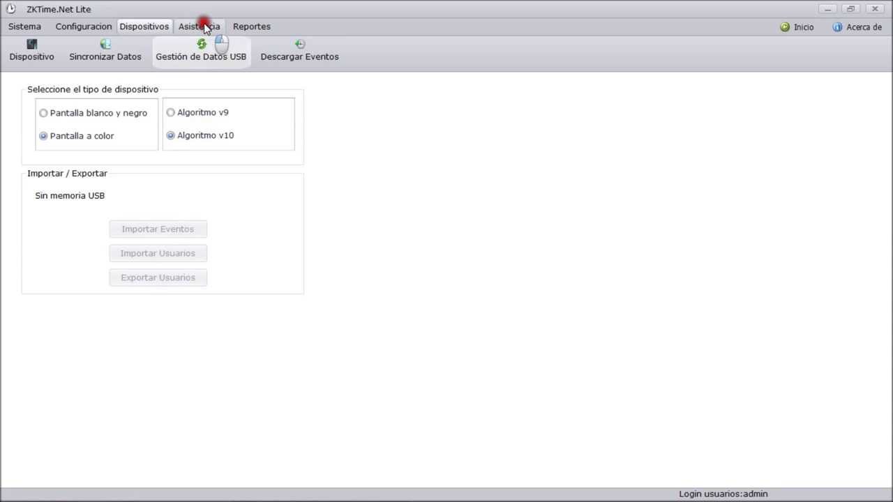 Software ZKTime.Net  Lite version 2.0