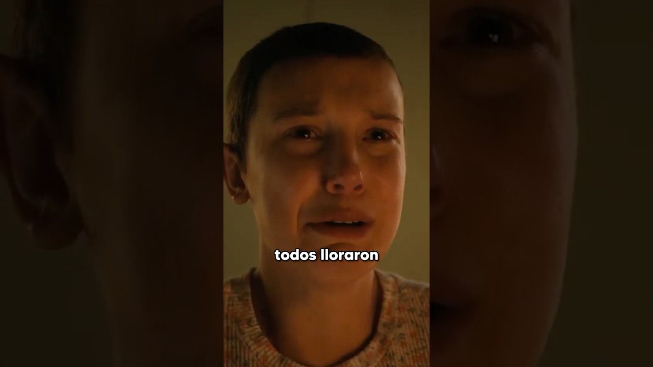El &uacute;ltimo episodio de Stranger Things. #strangerthings #netflix #milliebobbybrown #series