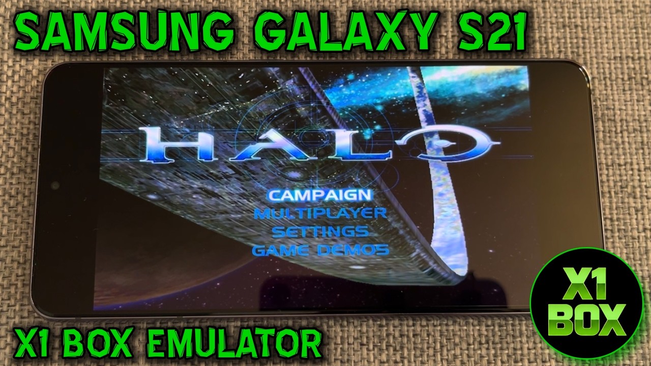 Galaxy S21 / Exynos 2100 - GTA San Andreas / Halo Combat Evolved - X1 BOX 1.1.9 - Test