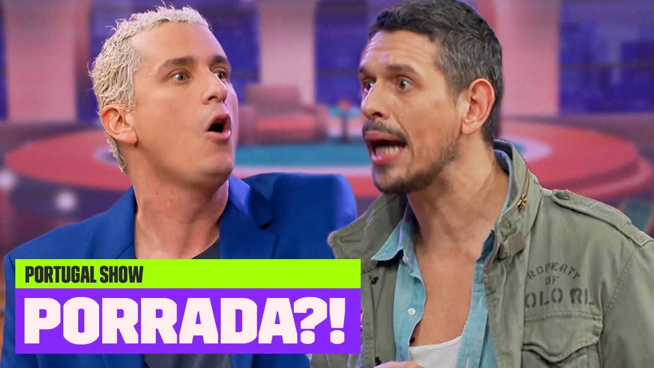 PORRADA? 💥 Jo&atilde;o Vicente e Rafa Portugal relembram v&iacute;deo IC&Ocirc;NICO do Porta dos Fundos! | Portugal Show
