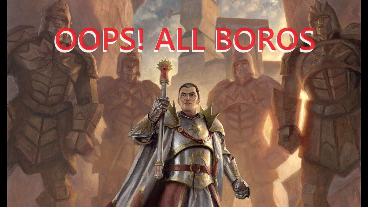 General Ferrous Rokiric EDH - Commander Deck Tech - OOPS! All Boros Multicolored Red White MTG