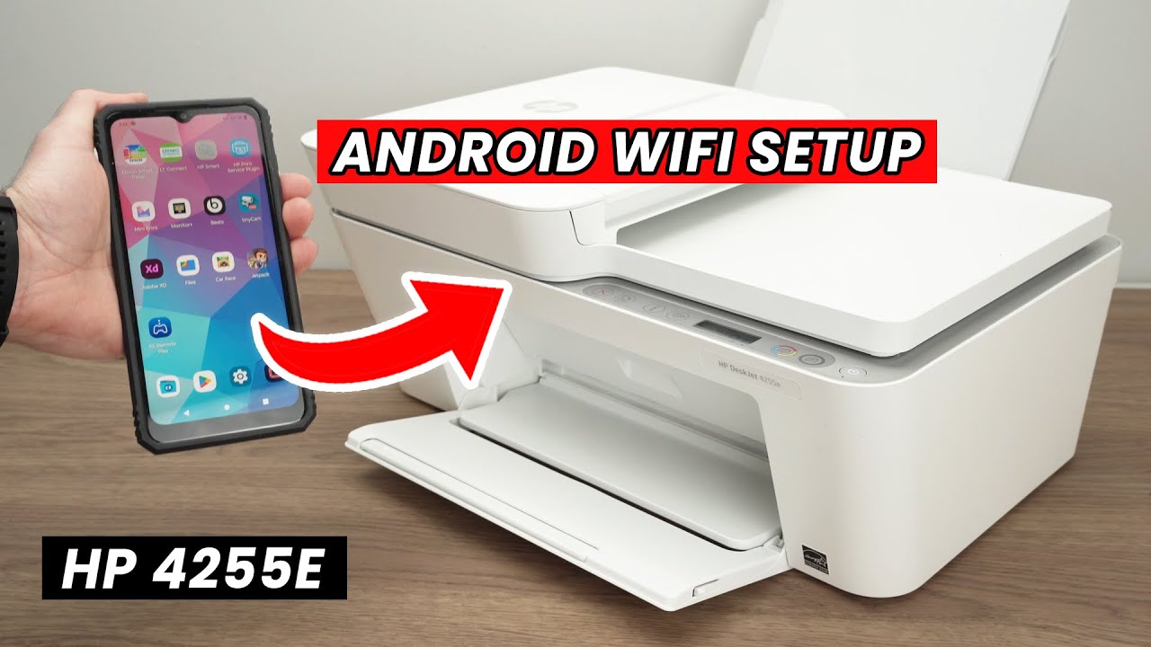 Как настроить HP DeskJet 4255e на любом телефоне и планшете Android