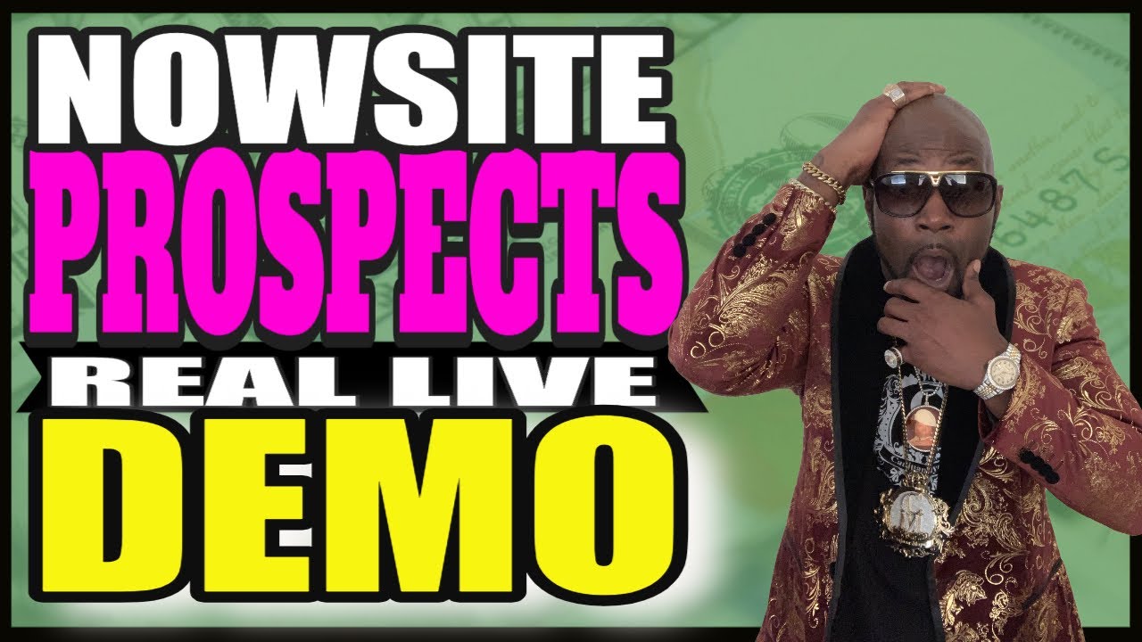 Nowsite Targeted Prospects - Watch Me Search LIVE For The Perfect Lead