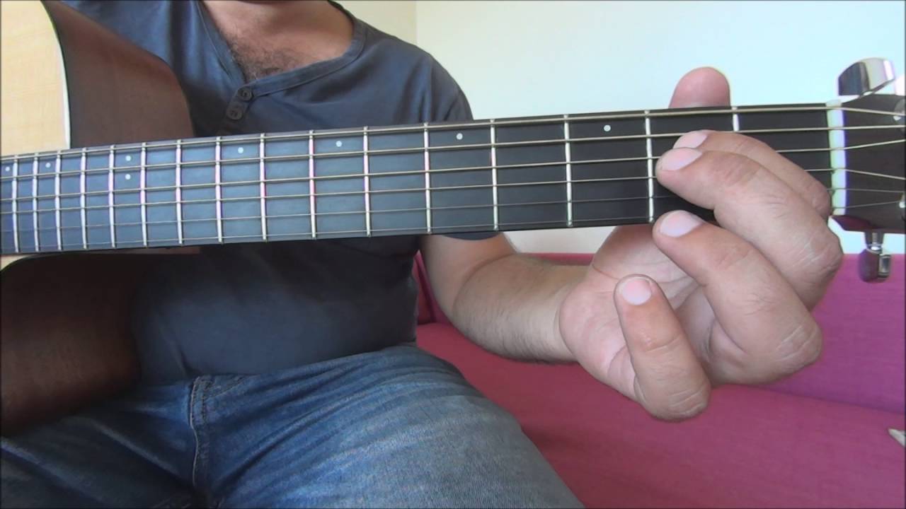 How to play Fallin' - Alicia Keys easy guitar tutorial